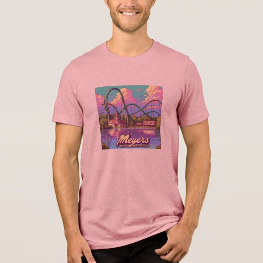 メイヤーズレイク遊園地 トライブレンドＴシャツ (正面)