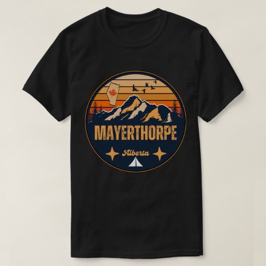 メイヤーソープ(アルバータ州) Tシャツ (デザイン正面)