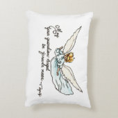 メイユアガーディアンエンジェルビニア祈りの言葉スケッチ  アクセントクッション (裏面(縦))