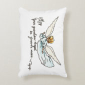 メイユアガーディアンエンジェルビニア祈りの言葉スケッチ  アクセントクッション (正面(垂直))