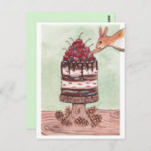 メイユアホリデーベーさくらんぼ&ブライト ポストカード (正面/裏面)