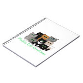 メイリアキャット創造キャットファミリー ノートブック (左側)