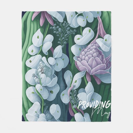 メイリリーオブザバレーフリースブランケット フリースブランケット (正面)