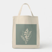 メイリリーオブザバレーブーケフローラ名前をカスタムする トートバッグ (裏面)