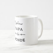 メイルール·パパ·デュモンデ(ノワール) コーヒーマグカップ (正面右)