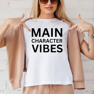 メインおもしろいキャラクターバイブブックラバーのTシャツ Tシャツ