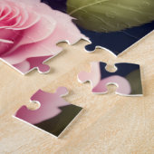 メインかわいらしクーン&フラワーズポートレート ジグソーパズル (側面)