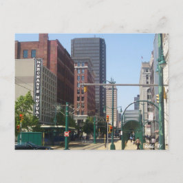 メインとスワンの通り ポストカード