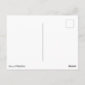 メインとスワンの通り ポストカード (裏面)