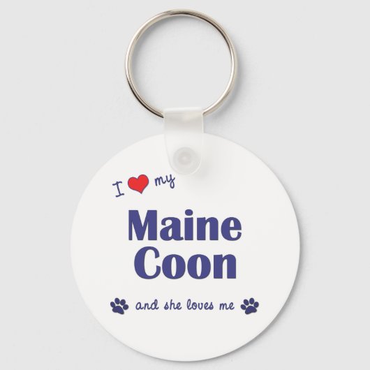 メインのあらいぐまが大好き キーホルダー (正面)