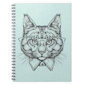 メインのあらいぐまのポートレート ノートブック (正面)