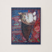 メインのあらいぐま猫のパズル ジグソーパズル (縦)