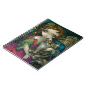 "メインのあらいぐま猫"のノートを持つプリンセス ノートブック (左側)