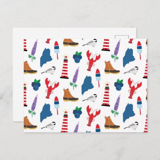 メインのアイコンのポストカード ポストカード (正面/裏面)