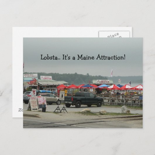 メインのウィスカセットのカニのオブジェ PC ポストカード (正面/裏面)