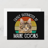 メインのクオンに容易に気を取られる ポストカード (正面/裏面)