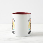 メインのクオンに容易に気を取られる マグカップ (中央)