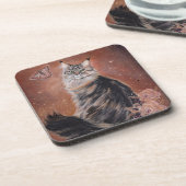 メインのクーンキャットアートバイルネ・ラヴォワ コースター (左側)