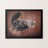 メインのクーンキャットアートバイルネ・ラヴォワ ジグソーパズル (横)