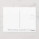 メインのクーンキャットアートバイルネ・ラヴォワ ポストカード (裏面)