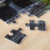 メインのゴルフコースウォーターフォール ジグソーパズル (側面)