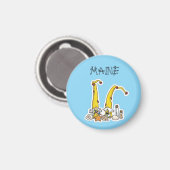 メインのノーム ようこそ マグネット (正面/裏面)
