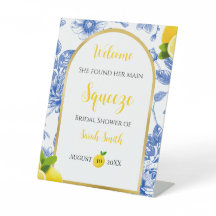 メインのパートナーを見つけた ブライダルシャワーのウェルカム