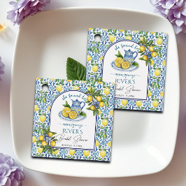 メインのパートナー ブライダルシャワーの発見 フェイバータグ