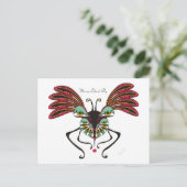 メインのブラックフライ ポストカード (スタンド正面)