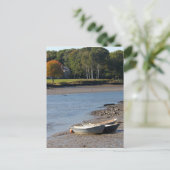 メインのボート水写真 ポストカード (スタンド正面)