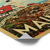 メインのポスターヴィンテージ旅行ライトハウスポスター ポスター (角)