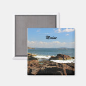 メインのロッキー海岸線 マグネット (正面/裏面)