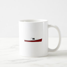 メインのロブスターのボート コーヒーマグカップ
