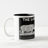 メインの冷静なマグ ツートーンマグカップ (左)