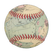メインの地質図 野球ボール (裏面)