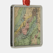 メインの地質地図 メタルオーナメント (右)