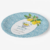 メインの恋人 ブライダルシャワーの発見 ペーパープレート (アングル)