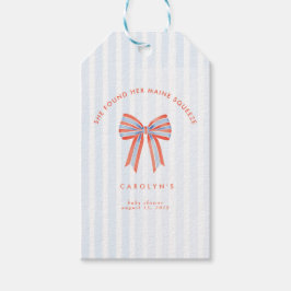 メインの恋人 ブライダルシャワー ギフトタグ