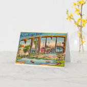 メインの挨拶 カード (黄色い花)