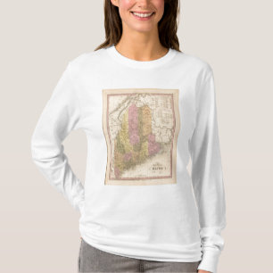 メインの新しい地図 Tシャツ
