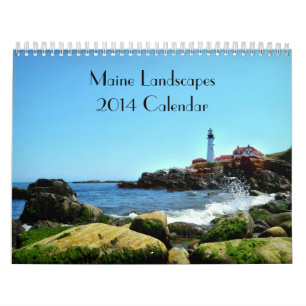 メインの景色のカレンダー2014年 カレンダー