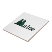 メインの松の木のタイル タイル (側面)