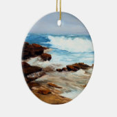 メインの海岸のオーナメント セラミックオーナメント (右)