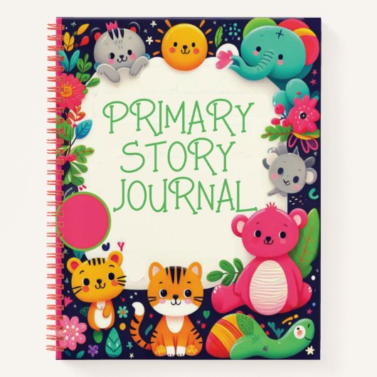 メインの物語ジャーナル ノートブック (正面)