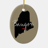 メインの町 セラミックオーナメント (正面)