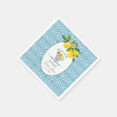 メインの相棒が見つかった ブライダルシャワー スタンダードカクテルナプキン (角)