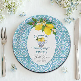 メインの相棒が見つかった ブライダルシャワー ペーパープレート