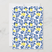 メインの相棒が見つかった！ ブライダルシャワー 招待状 (裏面)