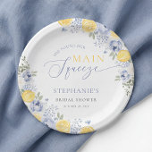 メインの相棒が見つかった！ レモン ブライダルシャワーのおしゃれな紙皿 ペーパープレート
