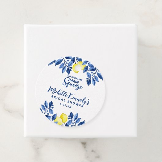 メインの相棒が見つかった！ 花嫁のシャワー フェイバータグ (インサイチュ)